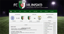 Desktop Screenshot of fotbal.hlinsko.cz